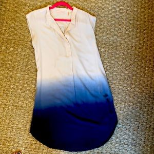 Rebecca Taylor silk ombré dress